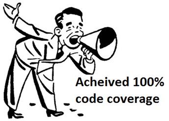 Acheived 100% code coverage